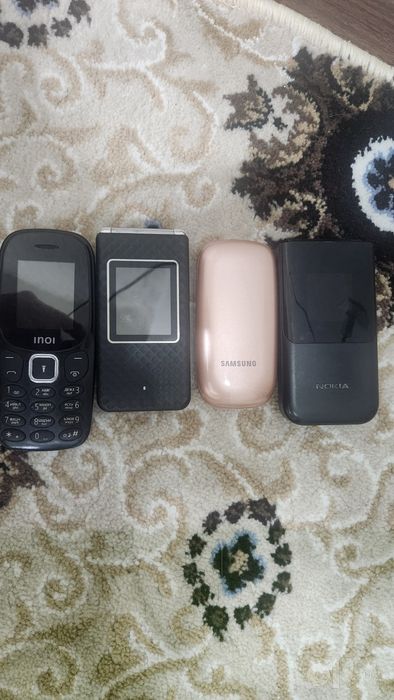 Flip Knopka telefonlar