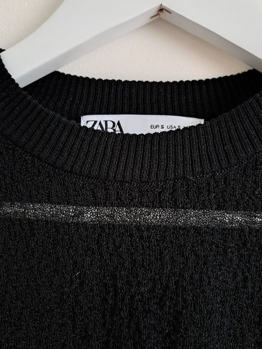 Прозиращ пуловер Zara