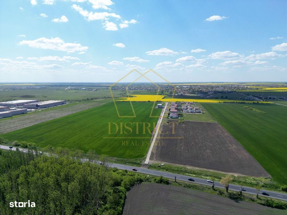 COM 0% Parcela cu deschidere la DN69, hale, servicii | Sanandrei