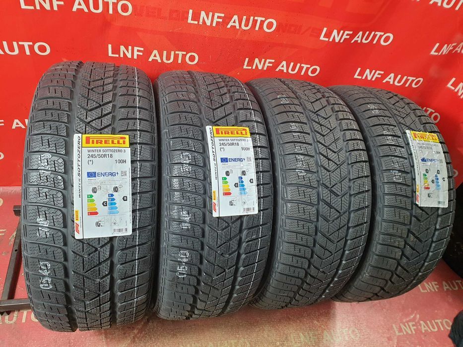 anvelope de iarna - 245/50/18 - pirelli - noi - dot 2021 !