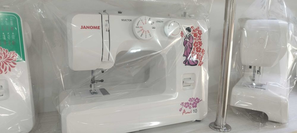 Janome original Yaponiya yangi karobka sotiladi.