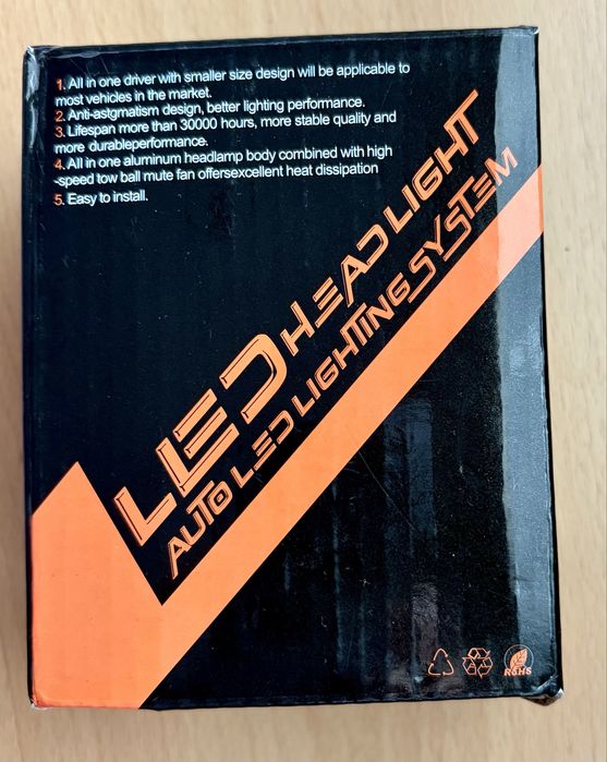 LED крушки H7 12V 6500K