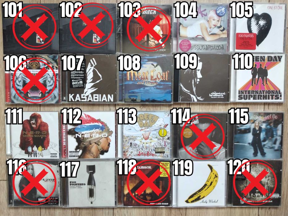 Rock/Punk Metal Music Albums CDs Оригинални Рок Пънк Метъл Музикални Дисковe