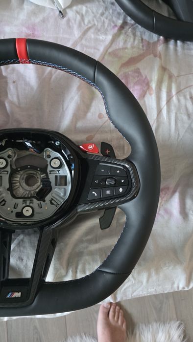 Volan bmw m vibrati incalzire tesit nou g30 g11 g05 g06 g01 g80