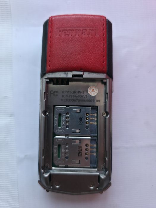 Vertu Ascent Ti Ferrari Rosso