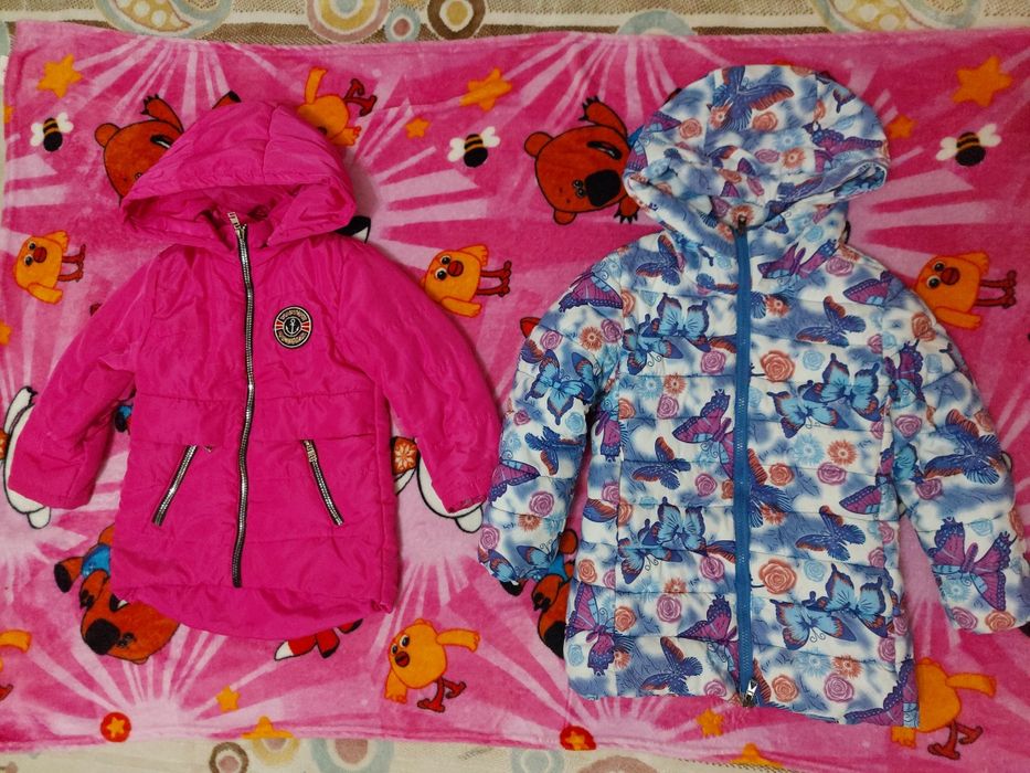 Детские куртки на девочку