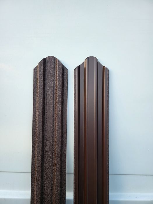 Vand sipca metalica de gard gri mat