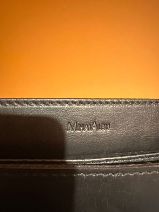 Servieta piele naturala