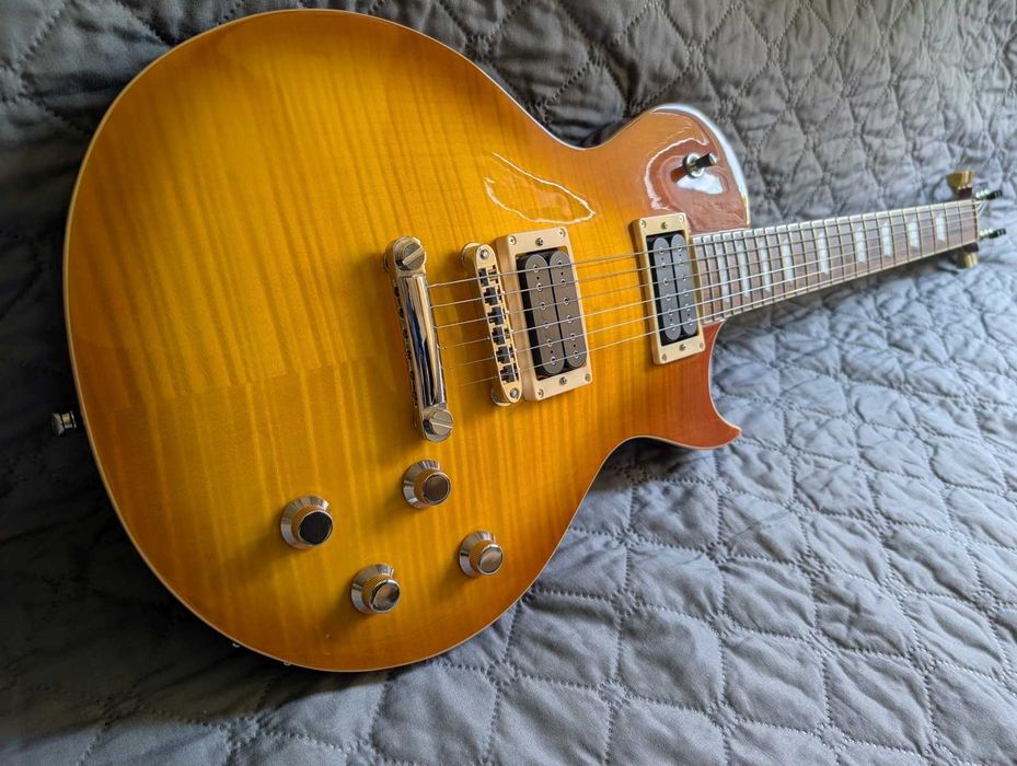 Висок клас нова custom китара Les Paul - Dimarzio, Gotoh, Schaller