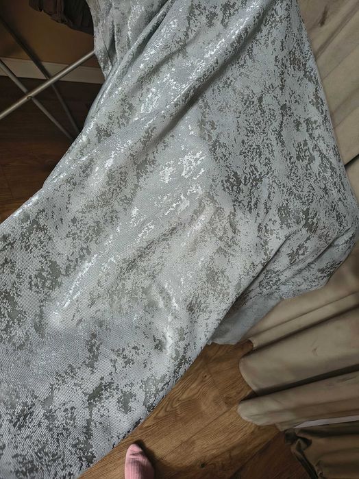 Портеры 2 шт. 2х285, серый, жаккард, б/у