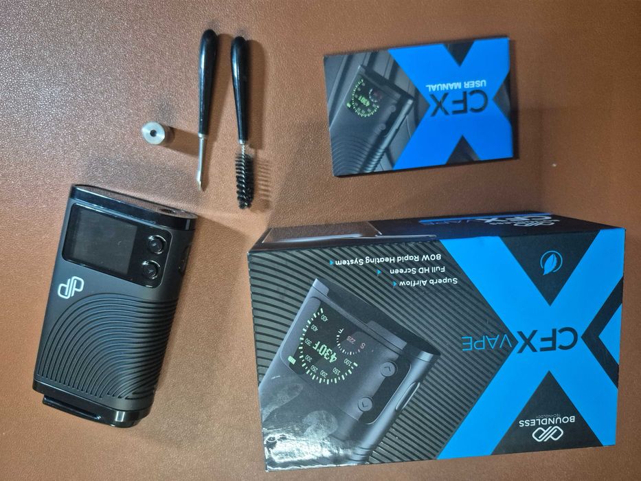 Vaporizer Boundless CFX – stare excelentă, set complet