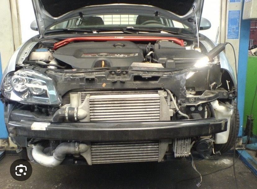 Интеркулер seat ibiza polo skoda vrs 1.8t 1.9tdi intercooler