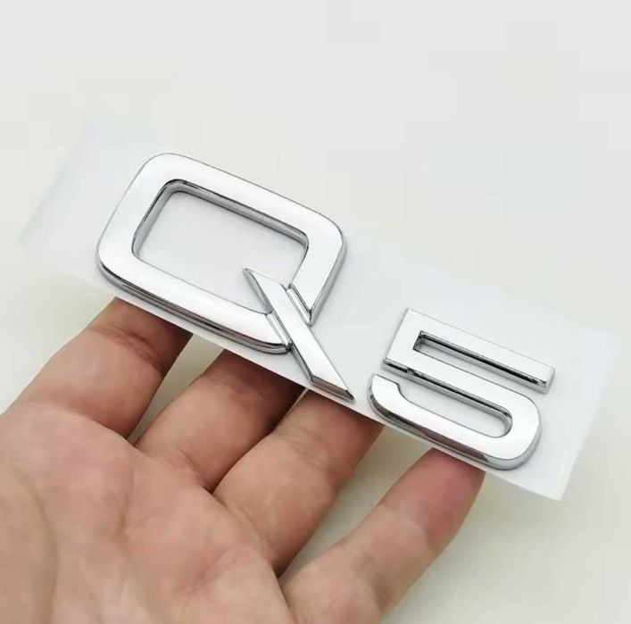 Set embleme haion / spate Q5 - 2.0 TDI - Quattro emblema auto AUDI