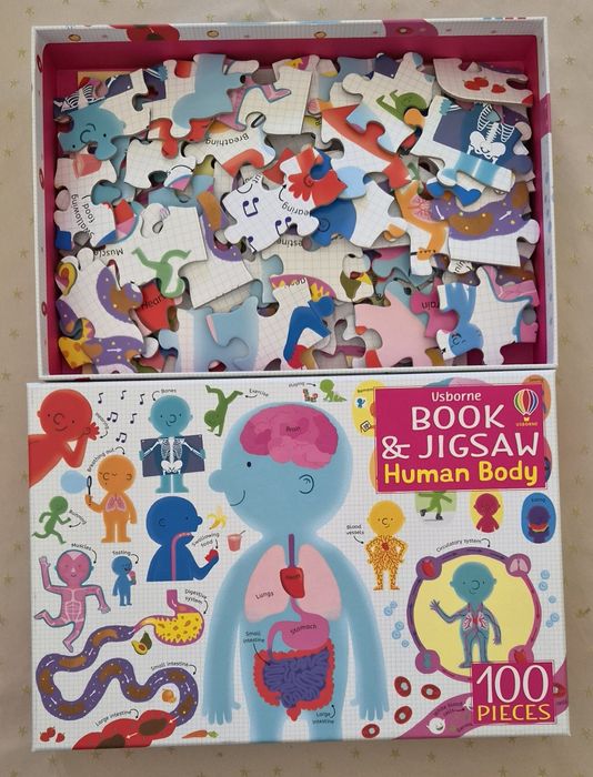 USBORNE Book & Jigsaw: The Human Body