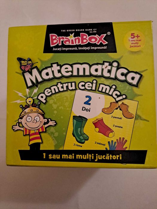 Joc educativ Brainbox, Matematica pentru cei mici NOU