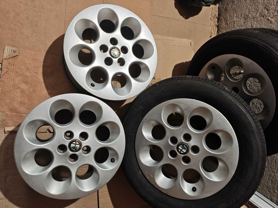 Алуминиеви джанти 15 цола 6.5Jx15 CH-41.5 комплект 4 броя ALFA ROMEO