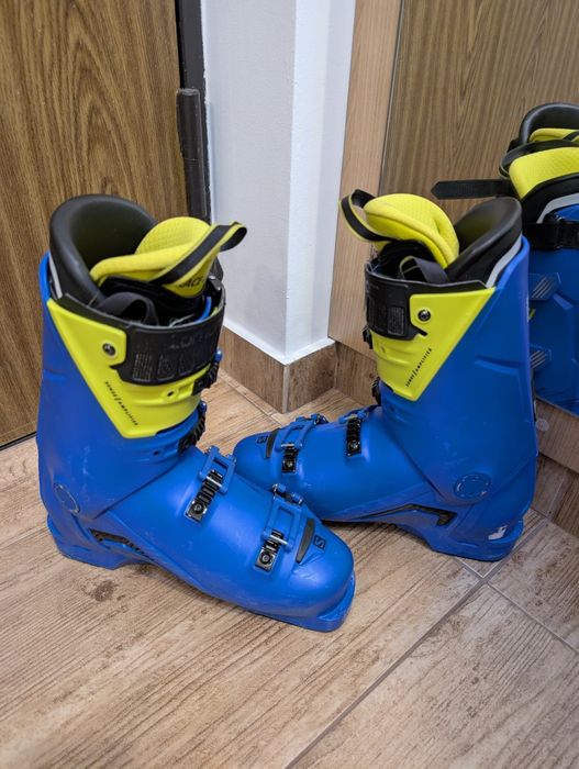 Clăpari Salomon s/pro 130,nr mondo 28 , flex 130, carbon ,custom fit