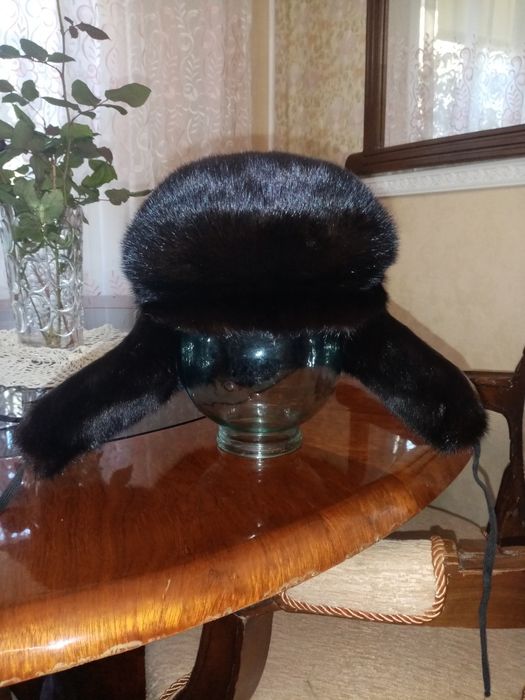 Продам шапку ушанку норковую