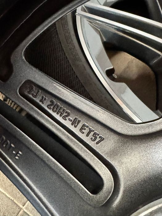 Set Jante Originale Mercedes GLE 53 AMG R20 W167 + Anvelope Iarnă Cont