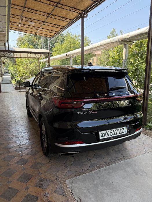 Chery Tiggo 7 Pro 2024 — restayling, qora rang