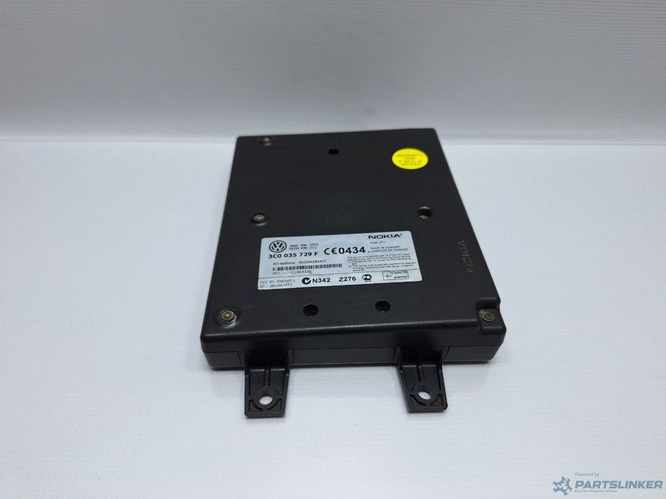 Modul bluetooth VOLKSWAGEN PASSAT (3C2) [ 2005 - 2010 ] TDI (BMP) 103KW|140HP OEM 3C0035729F