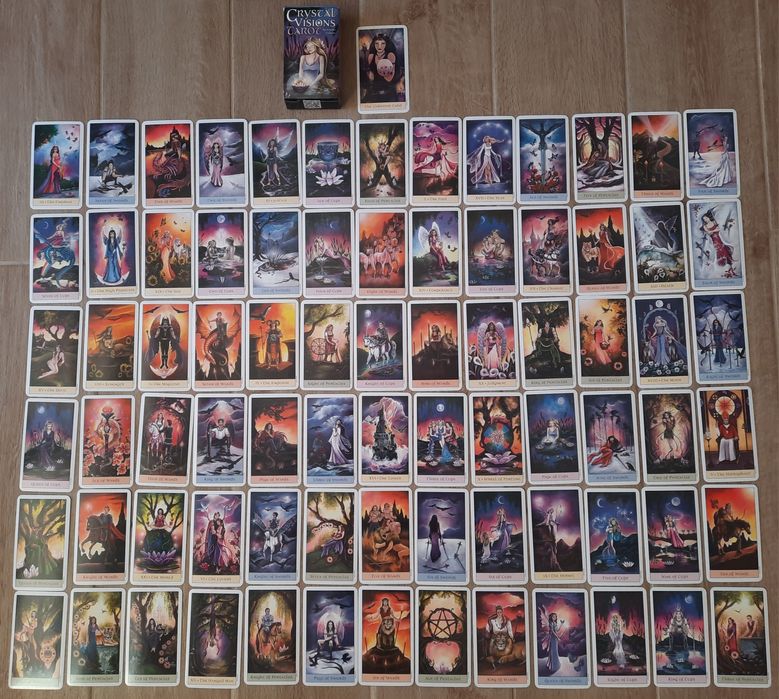 Карти таро- колода Crystal Visions Tarot