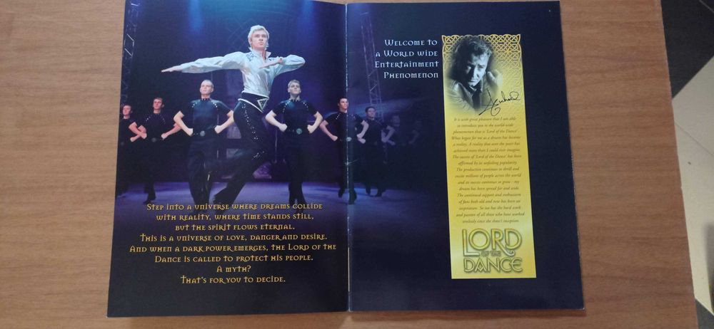 Lord of the Dance - Рекламно Списание с плакат на групата 60/40см
