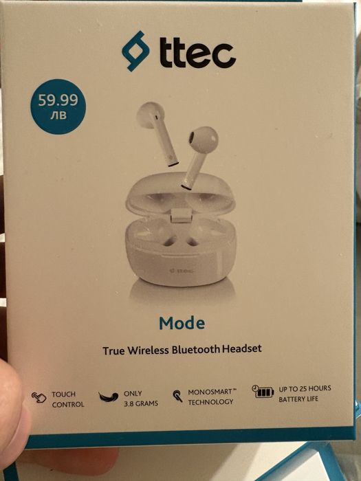 безжични слушалки TTEC висок клас