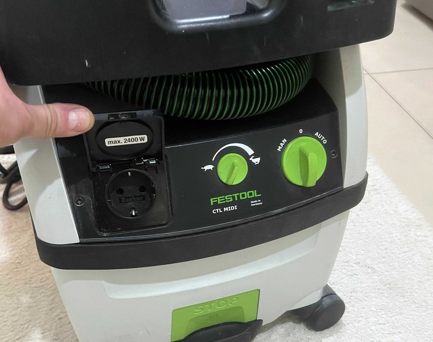 Aspirator profesional Festool CTL MIDI Cleantec cu furtun original
