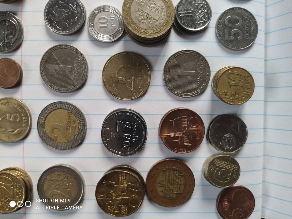 Разни монеты коллекция Turli  Tangalar koleksiya