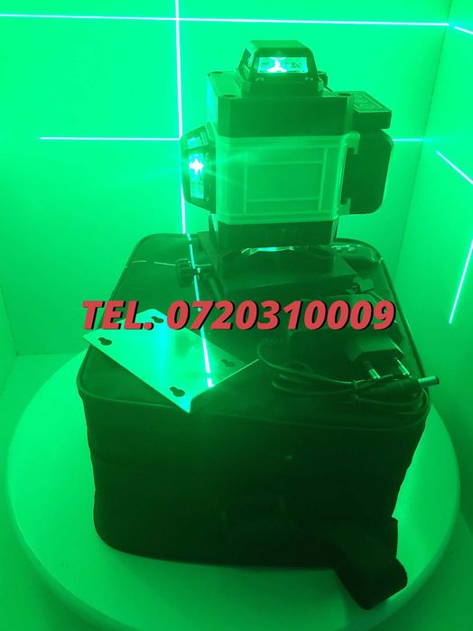 Reducere M Auto Nivela Raza Verde Kamoon 4D 16 Linii 30M Cu Detector