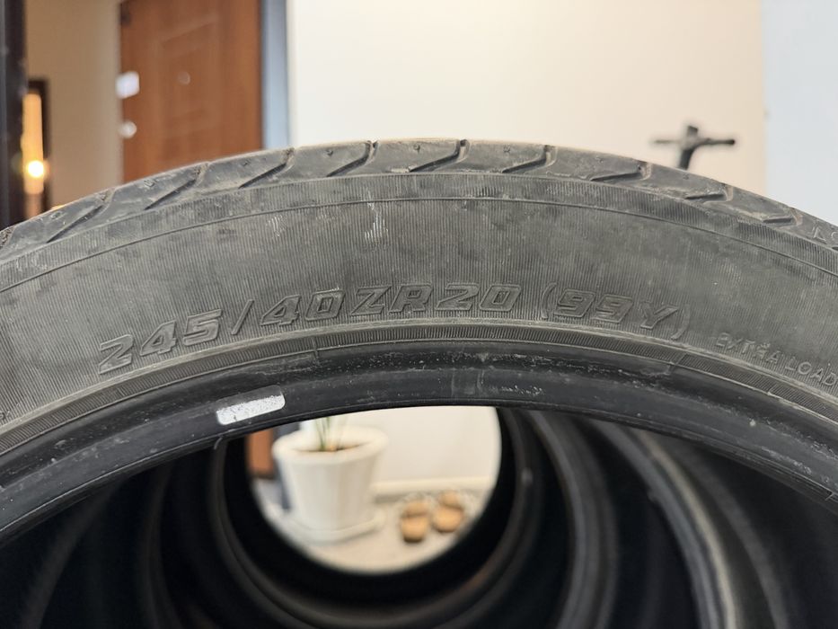 4бр летни гуми комплект 275/35/20 и 245/40/20 YOKOHAMA дот 2021г.