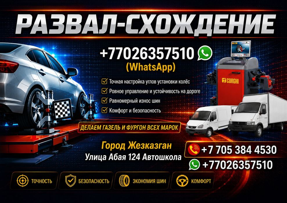 Развал Схождение, Геометрия Колёс