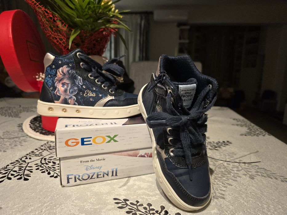 Tenisi GEOX  Disney FROZEN ELSA marime 28