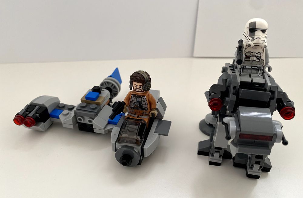 LEGO Star Wars, MicroFighters, 75195: Ski Speeder vs.Walker al Ord.1