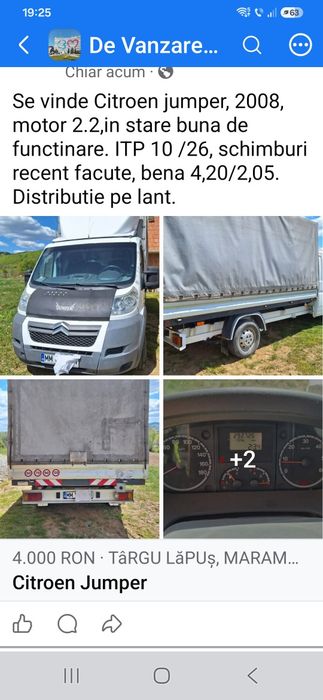 De vânzare Citroen Jumper