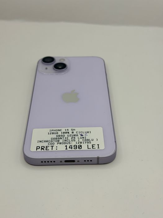 Iphone 14 128GB 100% Garantie Rate BuyBack - zonemag.ro