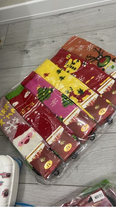 Новогодний носки