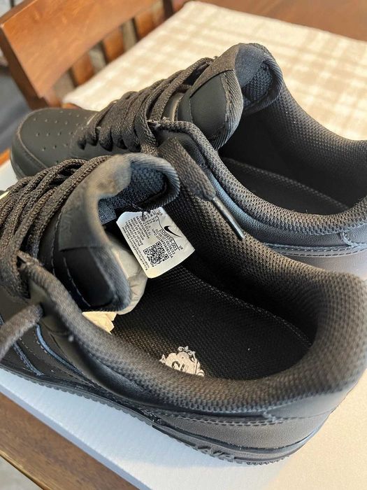 STYLISH Nike Air Force 1 07' Triple Black (от/до 36-47 номер)