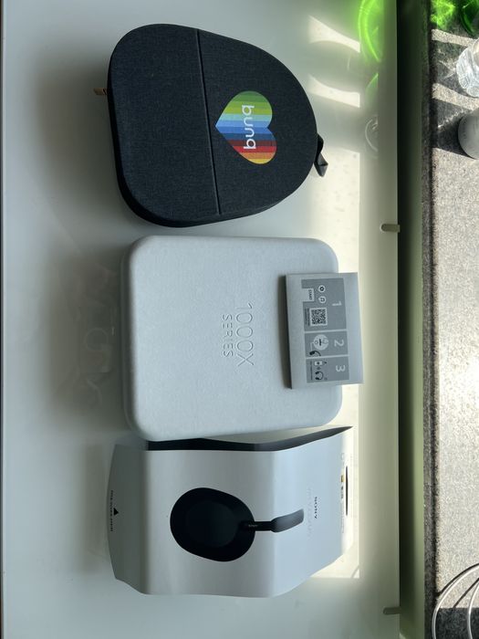 безжични слушалки Sony WH-1000XM5 – като нови, ползвани няколко часове