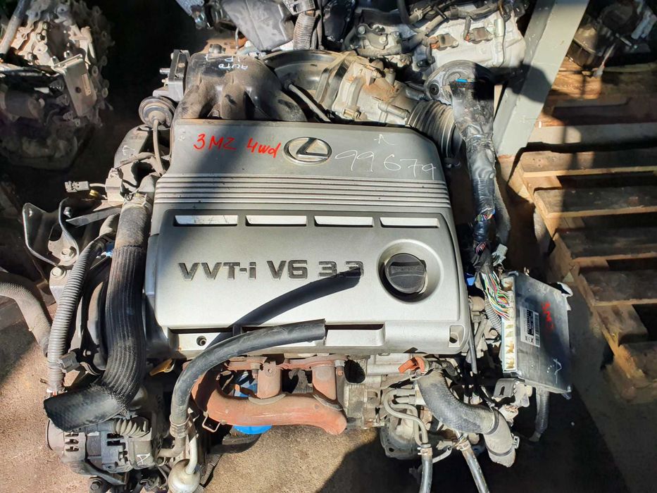 Двигатель б/у 3MZ 2wd Lexus Toyota
