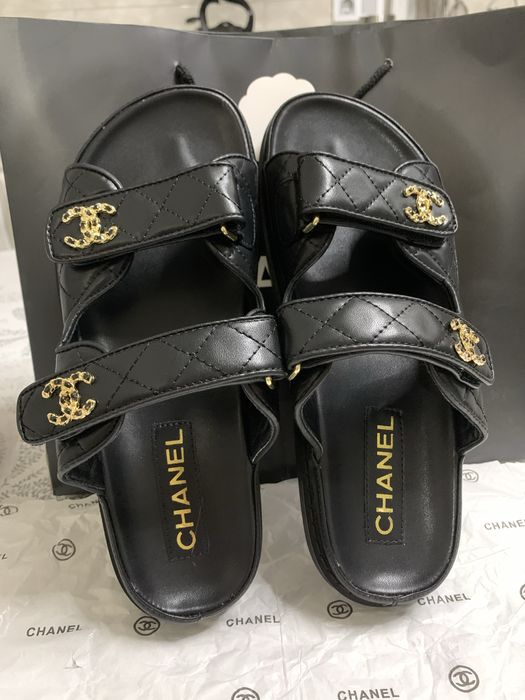 Chanel тапочка люкс качества!