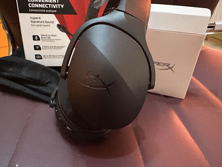НОВИ БЕЗЖИЧНИ гейминг слушалки HyperX Cloud JET Wireless PC/PS4,5/MAC