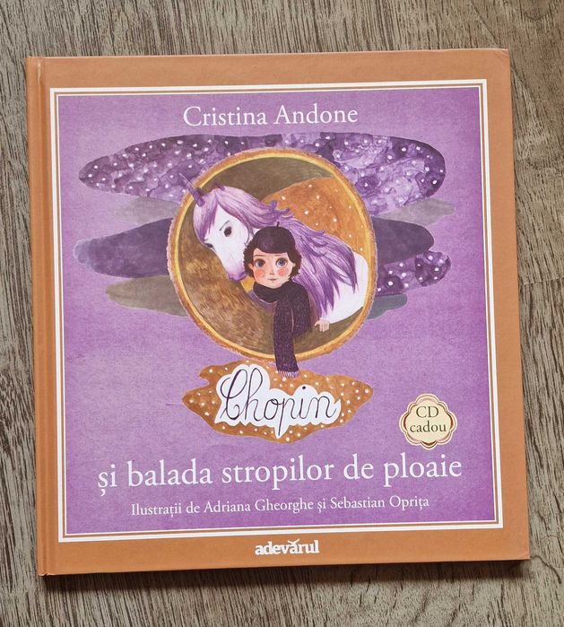 Carti pt copii despre compozitori 5 Povesti din Padurea Muzicala + CD