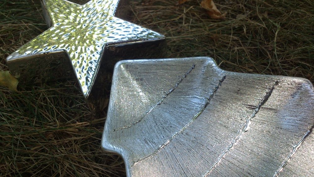 Коледна украса-3бр. керамика