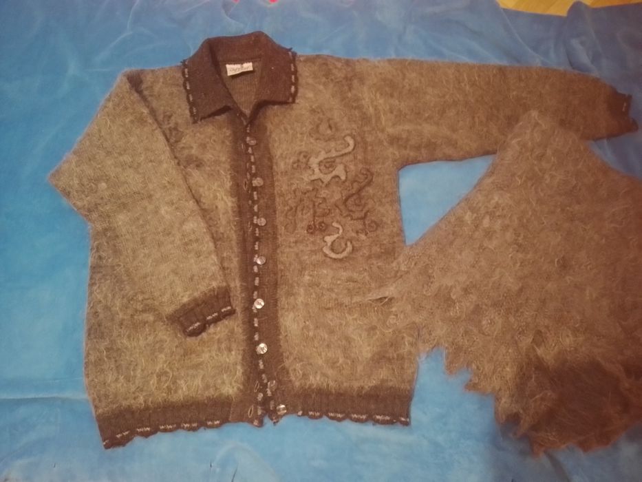 Новый тёплый  комплект ангора