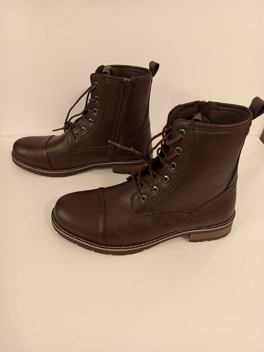 Ghete de piele Jack&Jones/ Ghete Noi / 41, 42, 43