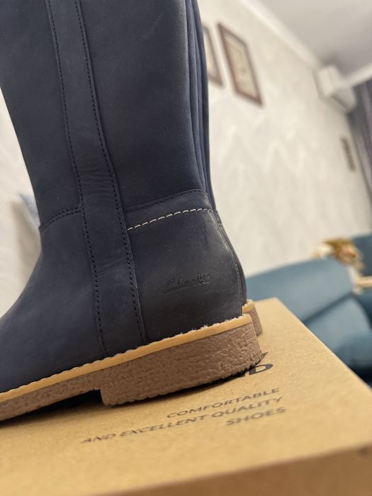 Clarks сапоги для девочки