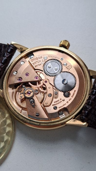 Ceas de Aur 14 K Omega Geneve
