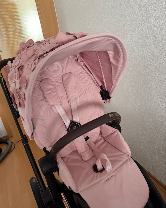 Cybex E priam 4 simply flowers pink